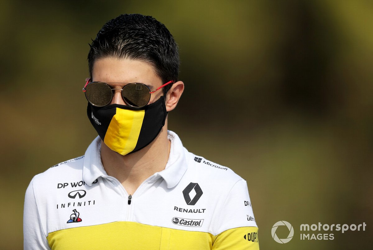 Esteban Ocon, Renault llega al circuito