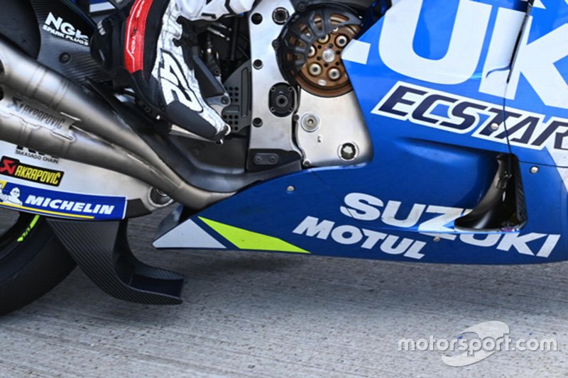 Team Suzuki MotoGP spoon detay