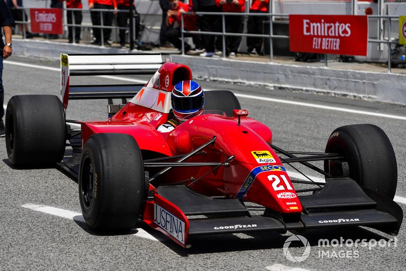 Mike Dewhirst, 1992 Scuderia Italia Dallara Ferrari F192