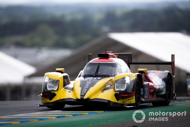 #20 High Class Racing, Oreca 07-Gibson: Anders Fjordbach, Dennis Andersen, Mathias Beche