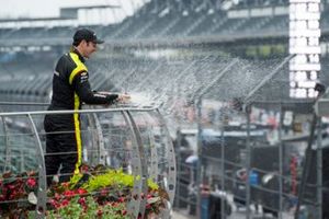 Le vainqueur Simon Pagenaud, Team Penske Chevrolet