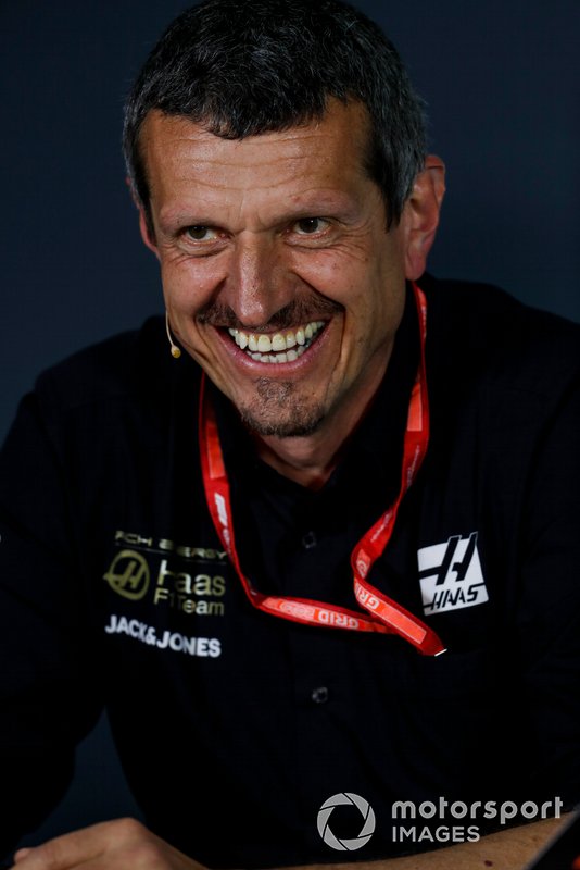 Guenther Steiner, Team Principal, Haas F1, in the Team Principals Press Conference