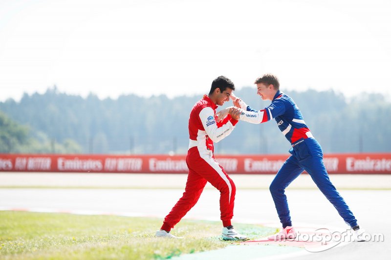 Jehan Daruvala, PREMA Racing e Robert Shwartzman, PREMA Racing