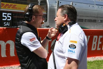 Andreas Seidl, Takım Patronu, McLaren, Zak Brown, Direktör, McLaren