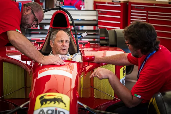 Gerhard Berger, Ferrari 412 T2