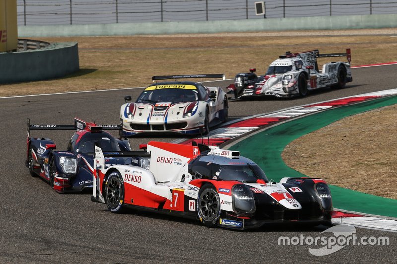 #7 Toyota Gazoo Racing Toyota TS050 - Hybrid: Mike Conway, Kamui Kobayashi, Jose Maria Lopez