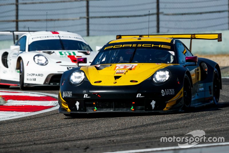#57 Team Project 1 Porsche 911 RSR: Ben Keating, Larry ten Voorde, Jeroen Bleekemolen