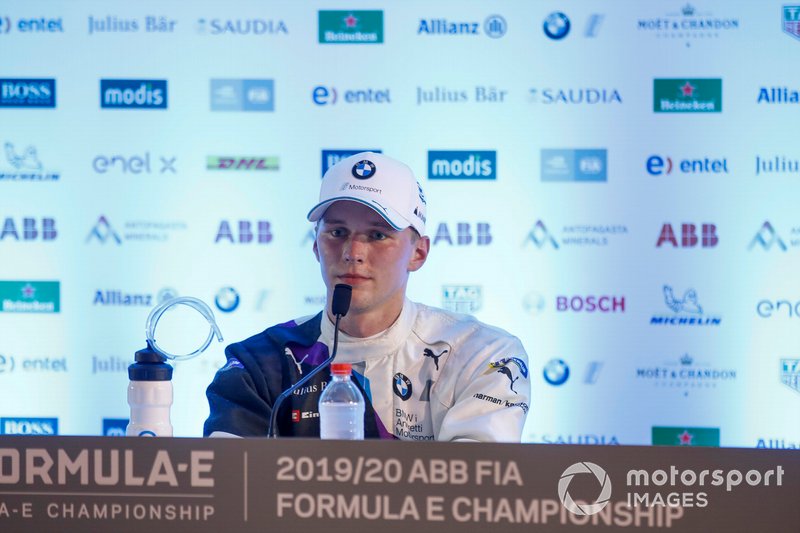 Maximilian Günther, BMW I Andretti Motorsports, 1st position, in the post race press conference