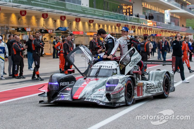 #1 Rebellion Racing - Rebellion R13 - Gibson: Bruno Senna, Gustavo Menezes, Norman Nato