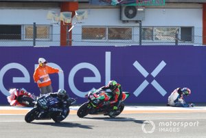 Francesco Bagnaia, Pramac Racing después de la caída
