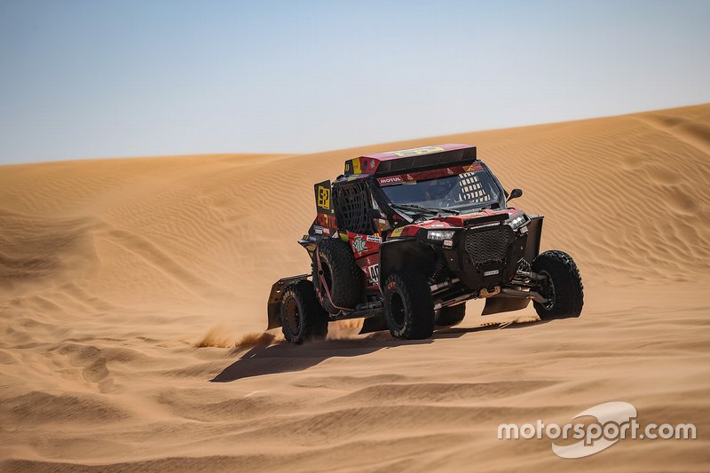 #406 Xtremeplus Polaris Factory Team: Jose Luis Pena Campo, Rafael Tornabell Cordoba