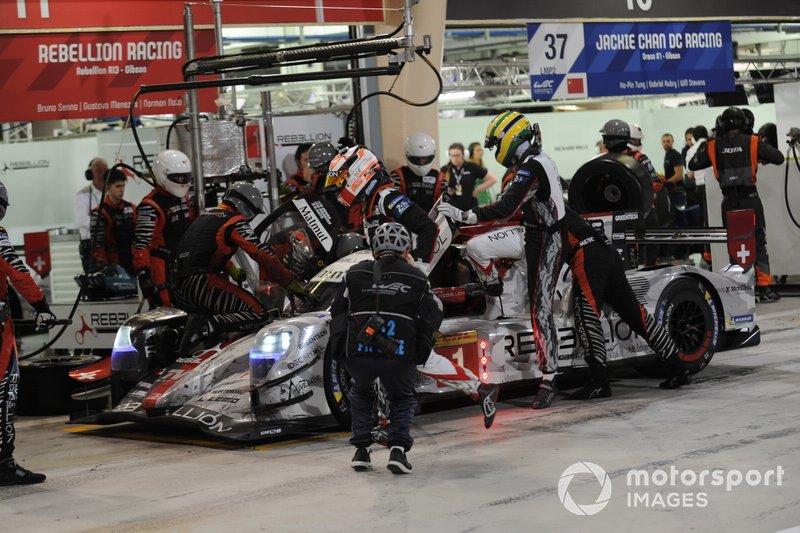 #1 Rebellion Racing Rebellion R-13 - Gibson: Bruno Senna, Gustavo Menezes, Norman Nato