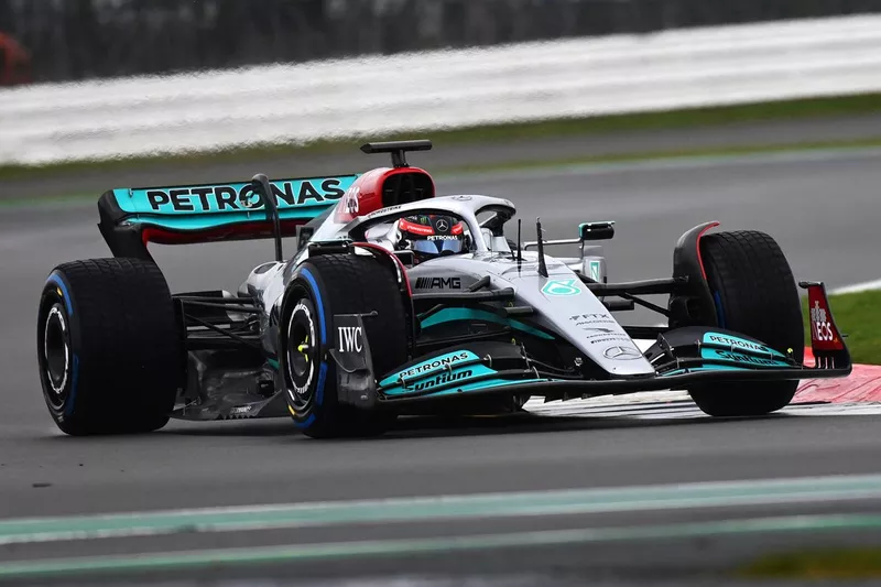 George Russell, Mercedes W13   