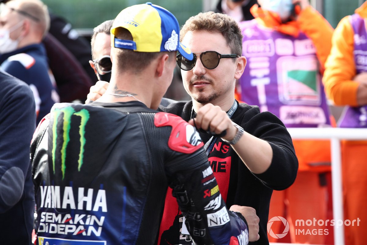 Campeón del Mundo Fabio Quartararo, Yamaha Factory Racing, Jorge Lorenzo