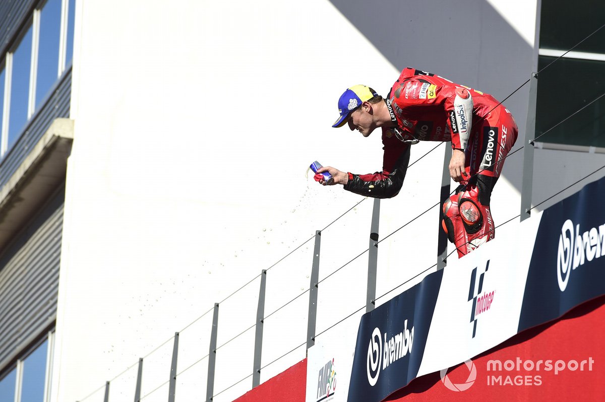 Podio: tercer lugar Jack Miller, Ducati Team