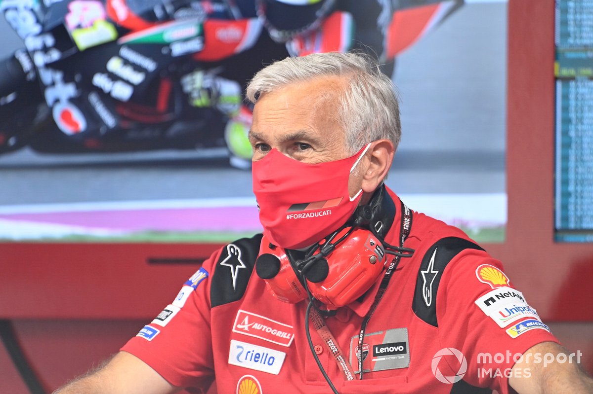 Davide Davide Tardozzi, Team manager Ducati Team