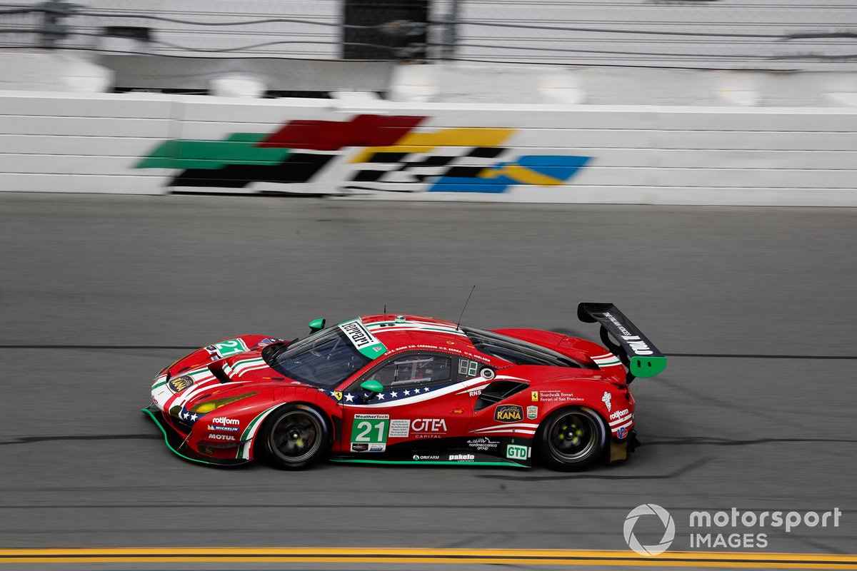 #21 Af Corse Ferrari 488 GT3, GTD: Nicklas Nielsen, Daniel Serra, Matteo Cressoni, Simon Mann