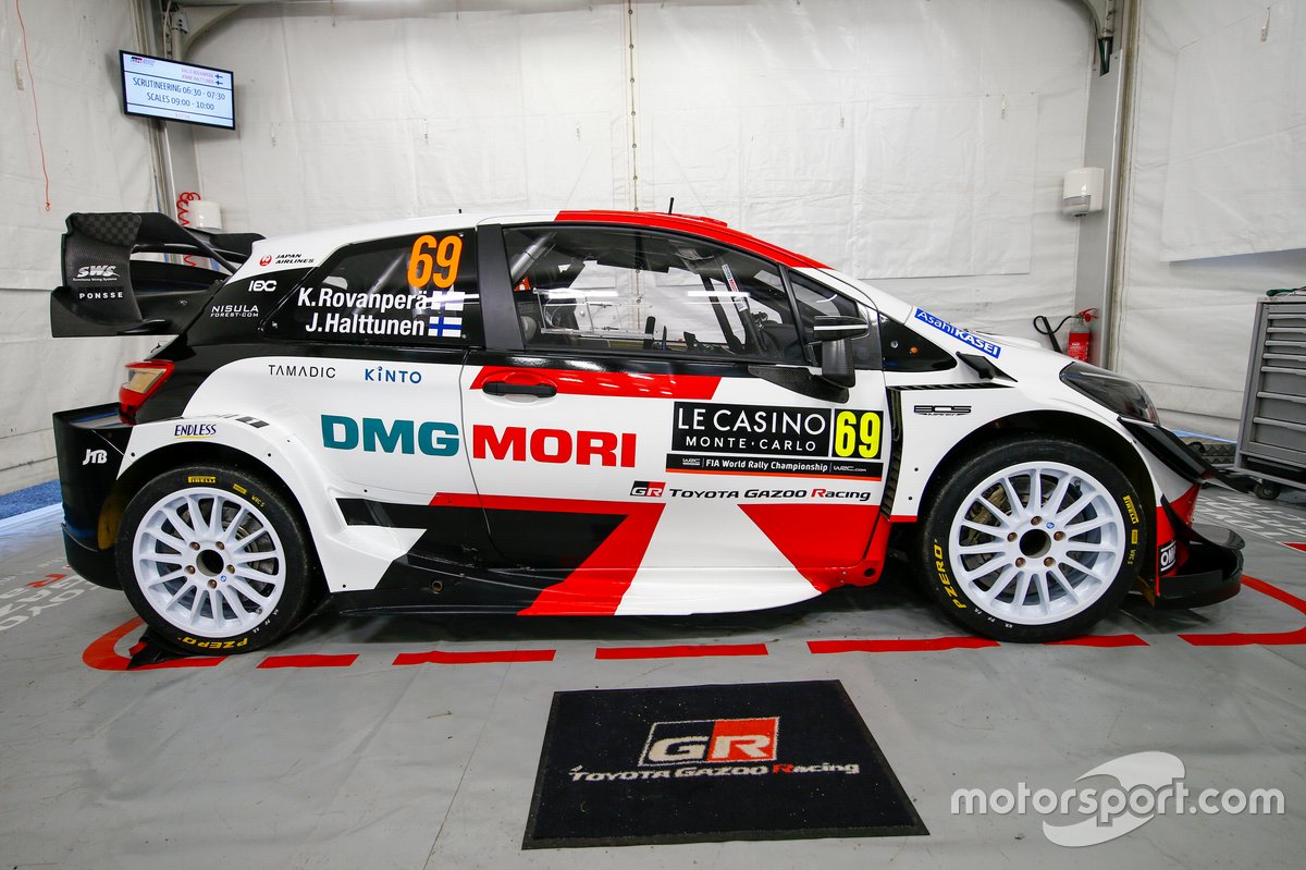 Kalle Rovanperä, Jonne Halttunen, Toyota Gazoo Racing WRT Toyota Yaris WRC