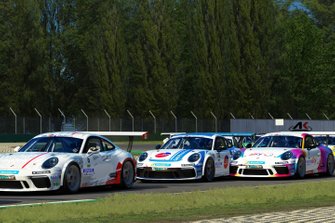 Azione di pista durante Gara1