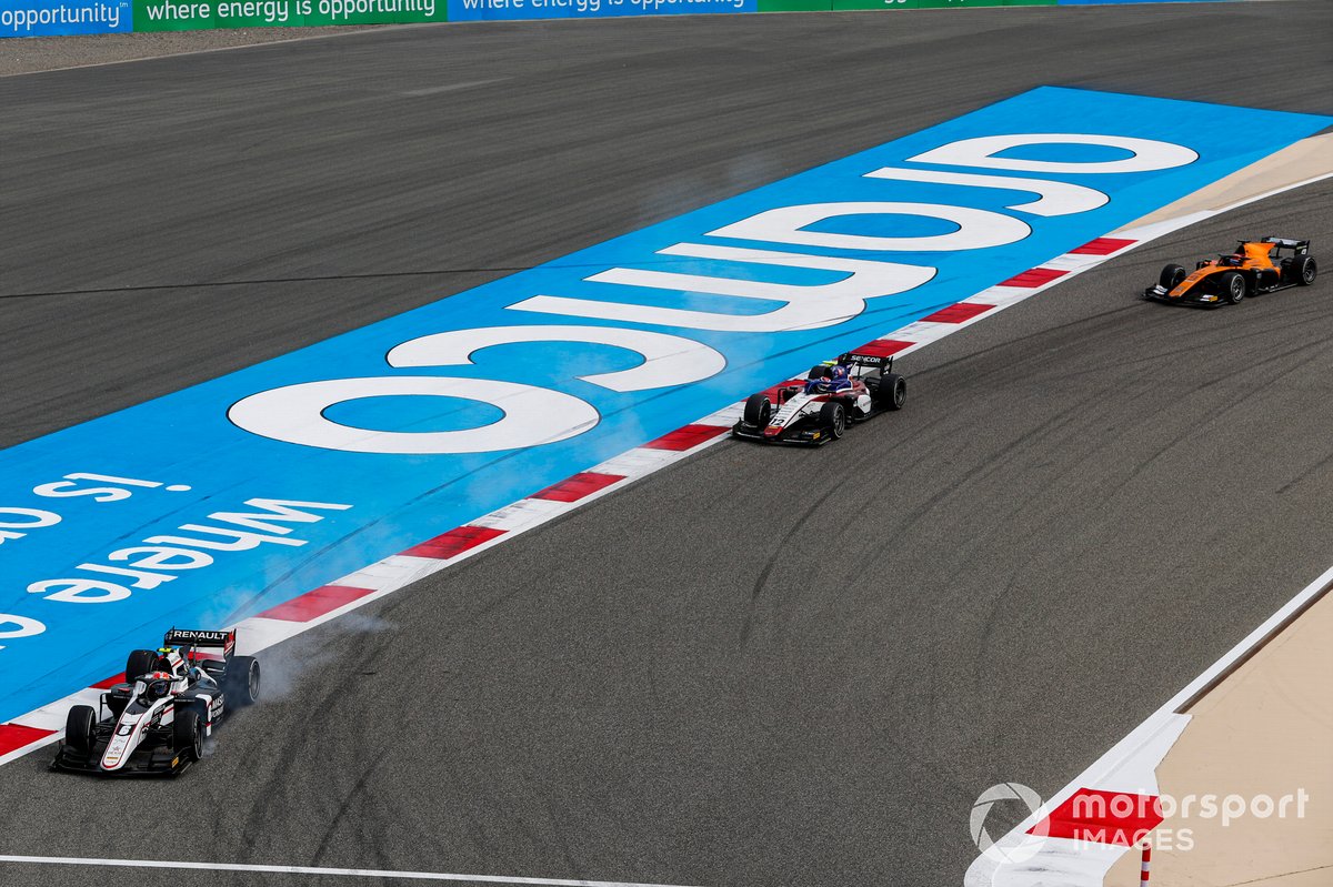 Christian Lundgaard, ART Grand Prix, Pedro Piquet, Charouz Racing System y Jack Aitken, Campos Racing