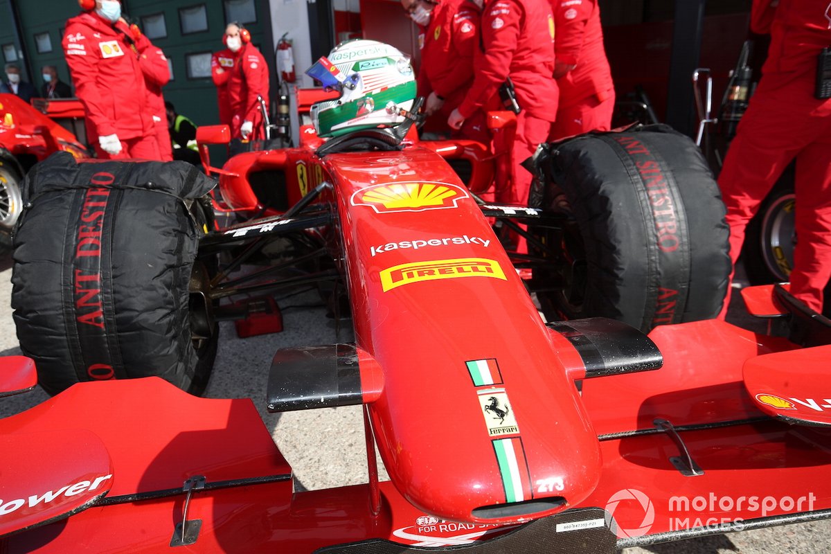 Dettagli della Ferrari F60