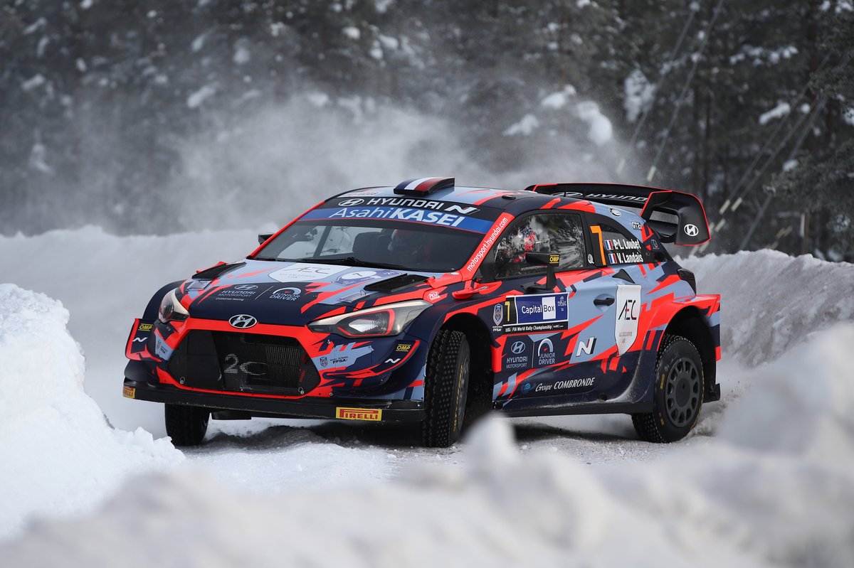 Pierre-Louis Loubet, Vincent Landais, Hyundai 2C Competition Hyundai i20 Coupe WRC