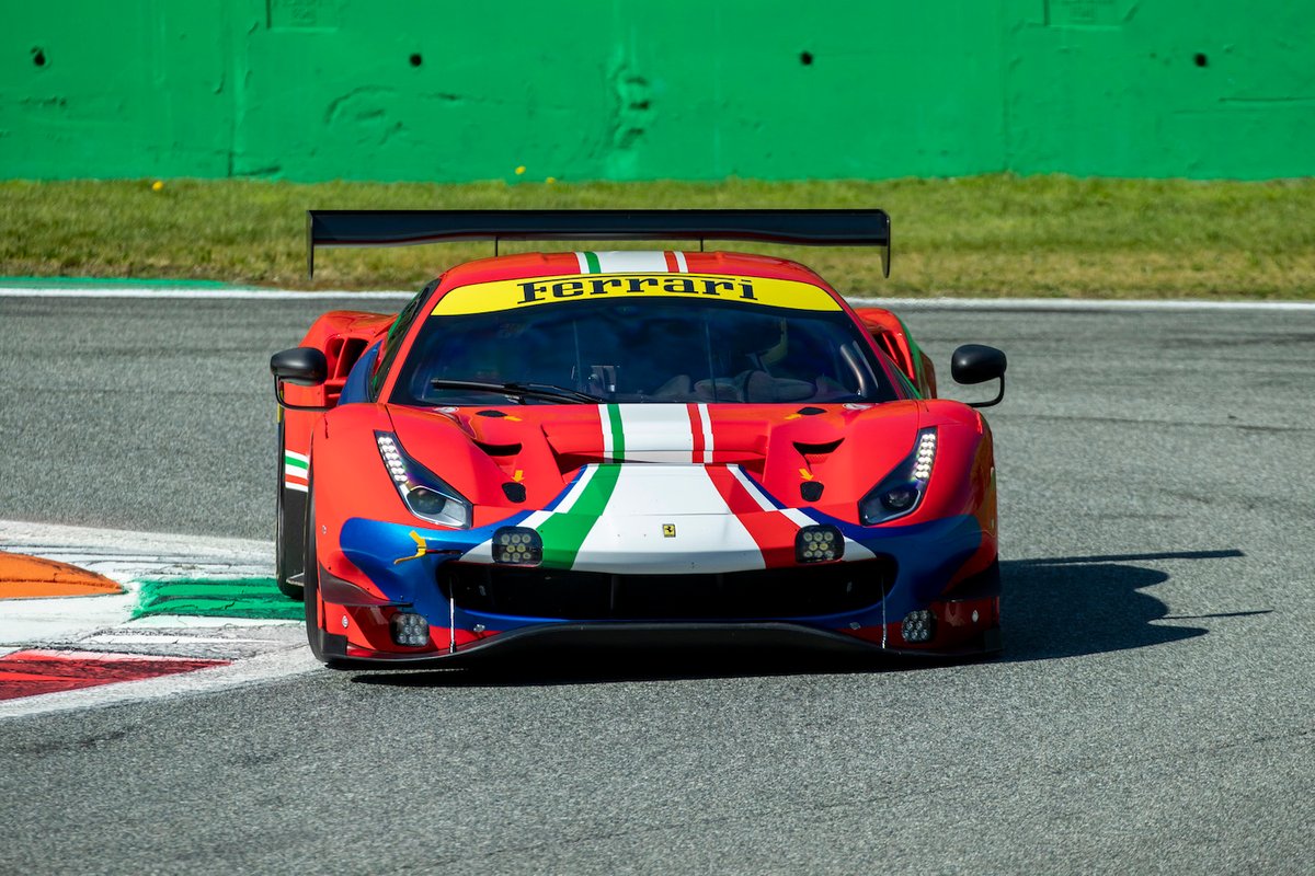 La Ferrari 488 Modificata a Monza