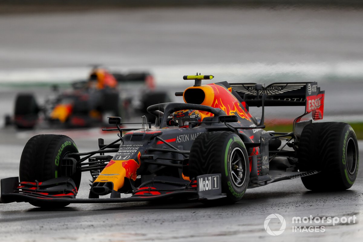 Alex Albon, Red Bull Racing RB16, Max Verstappen, Red Bull Racing RB16