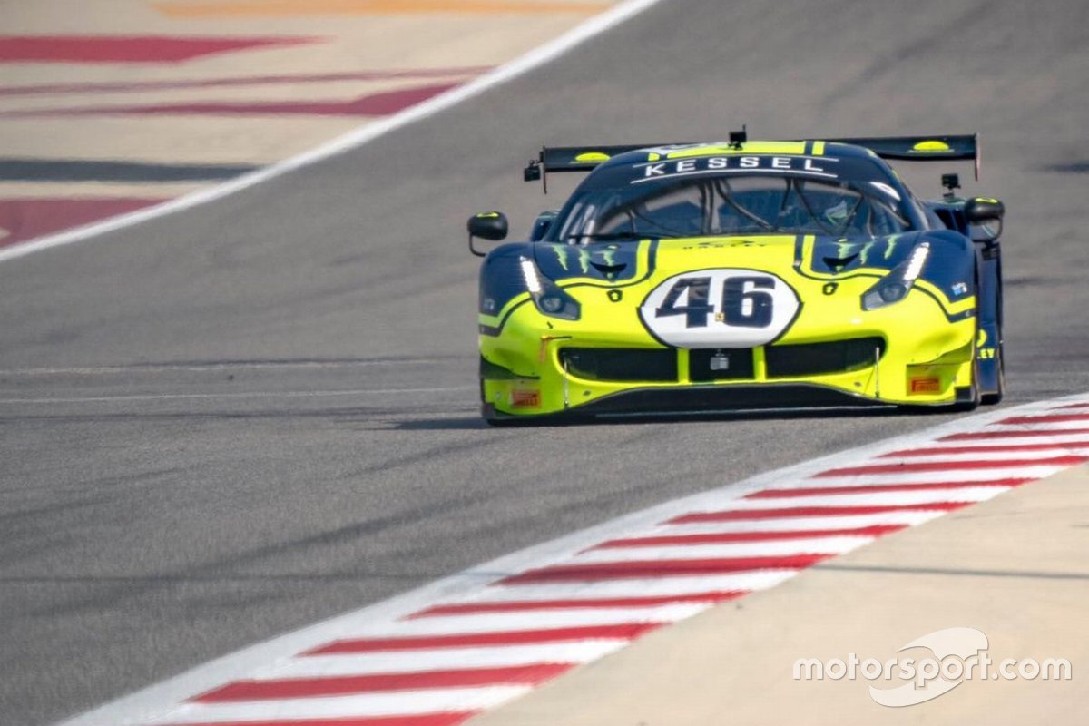 #46 Kessel Racing Monster VR46, Ferrari 488 GT3: Valentino Rossi, Alessio Salucci, Luca Marini