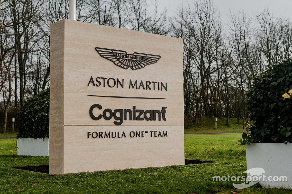 Logo de Aston Martin Cognizant F1 Team