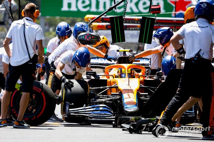 Lando Norris, McLaren MCL35M