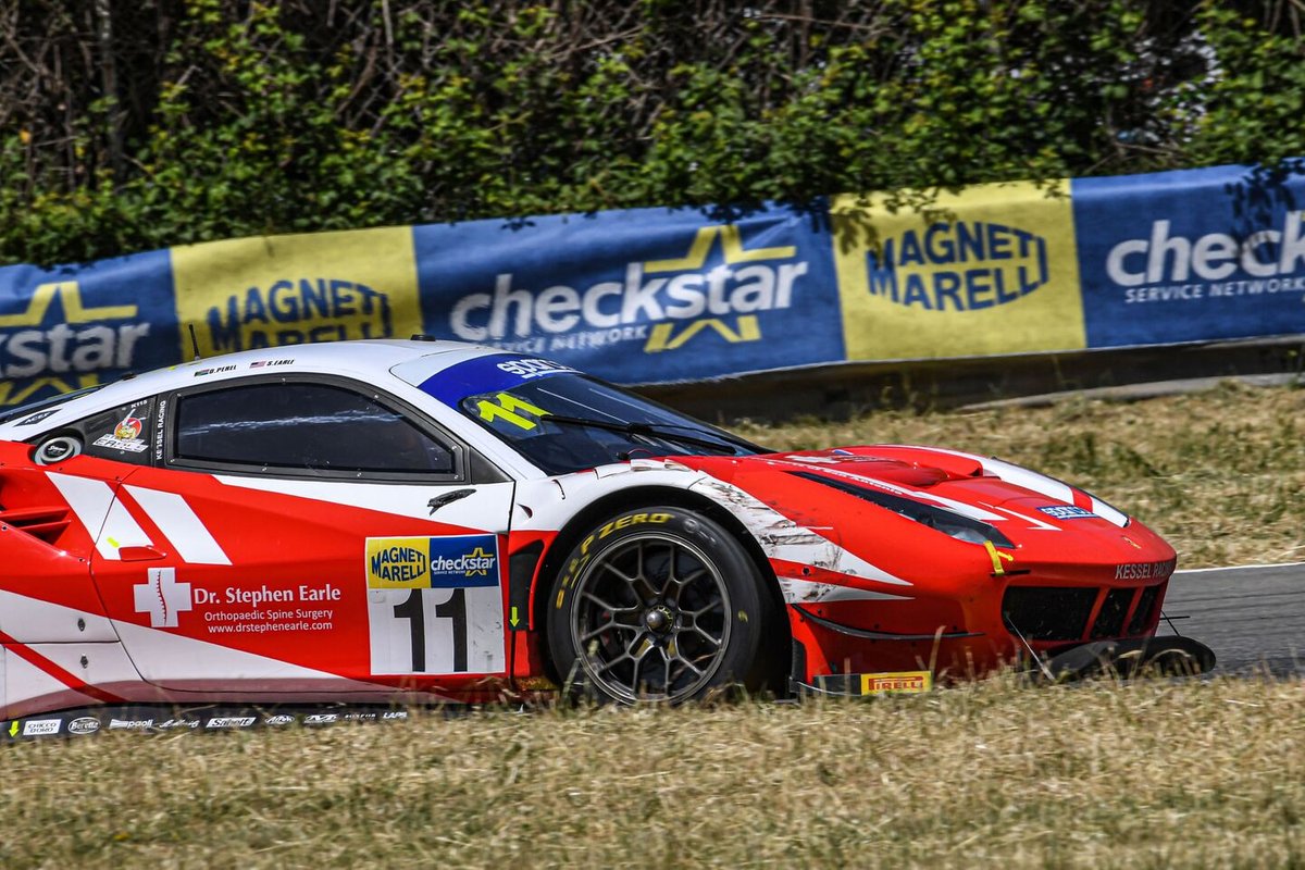 #11 Kessel Racing, Ferrari 488 GT3 Evo: Stephen Earle, David Perel