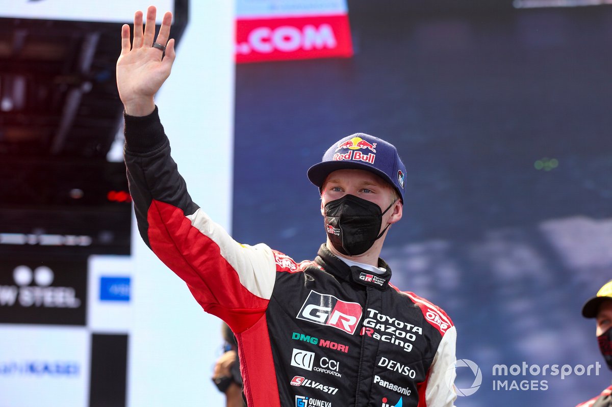 Ganador Kalle Rovanperä, Toyota Gazoo Racing WRT