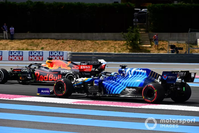 Max Verstappen, Red Bull Racing RB16B, Roy Nissany, reserva de Williams FW43B