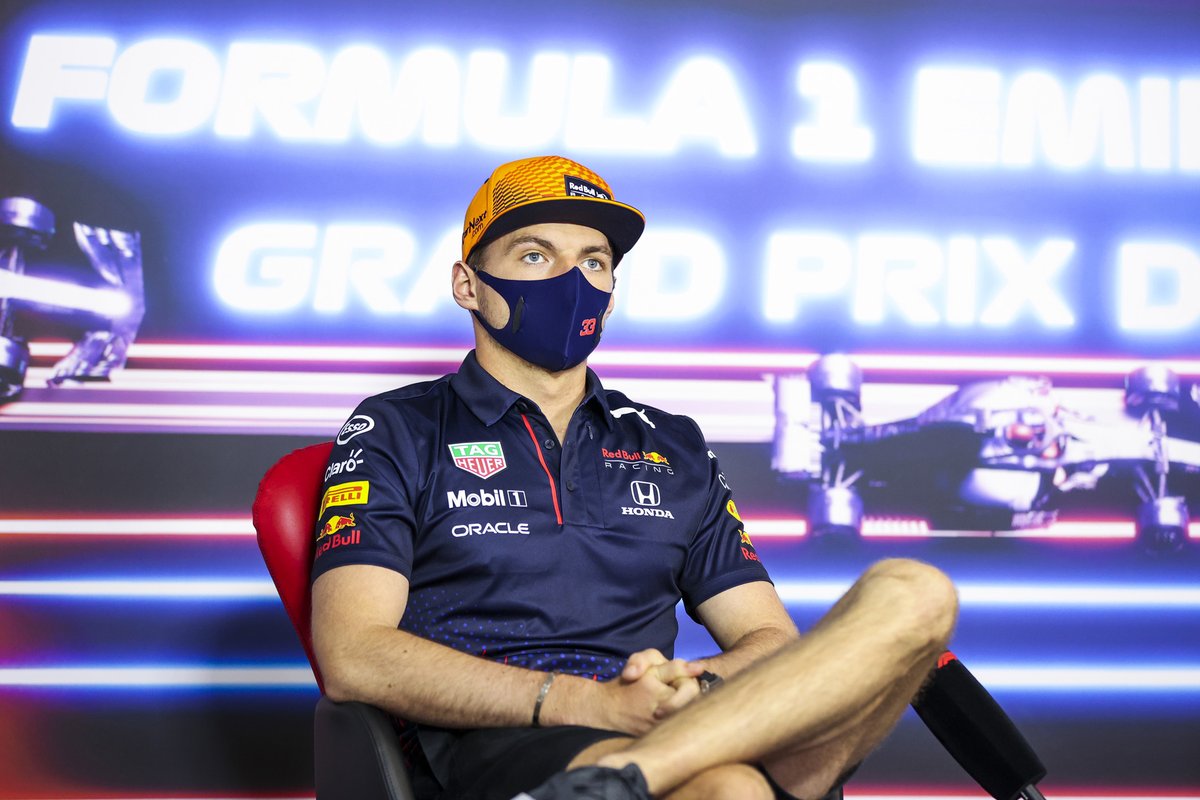 Max Verstappen, Red Bull Racing en la conferencia de prensa