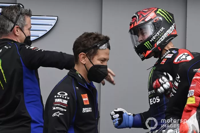 Ganador de la pole Fabio Quartararo, Yamaha Factory Racing