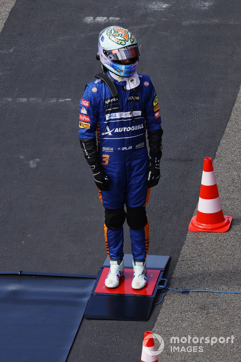 Daniel Ricciardo, McLaren, timbang badan