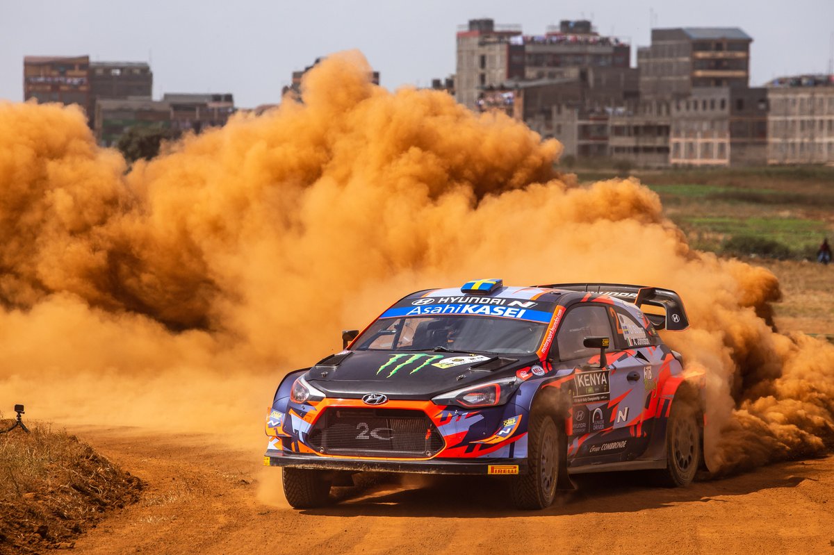 Oliver Solberg, Aaron Johnston, Hyundai 2C Competition Hyundai i20 Coupe WRC