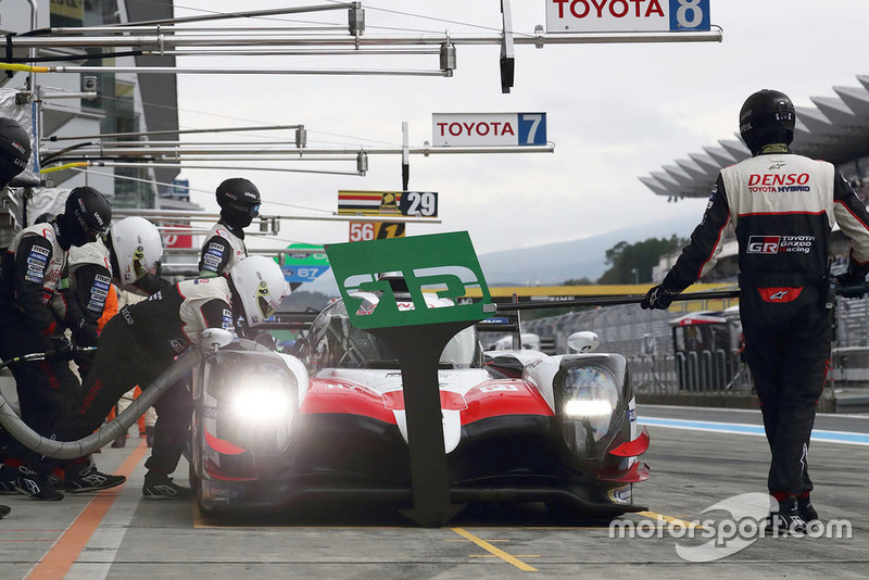 #8 Toyota Gazoo Racing Toyota TS050: Sebastien Buemi, Kazuki Nakajima, Fernando Alonso