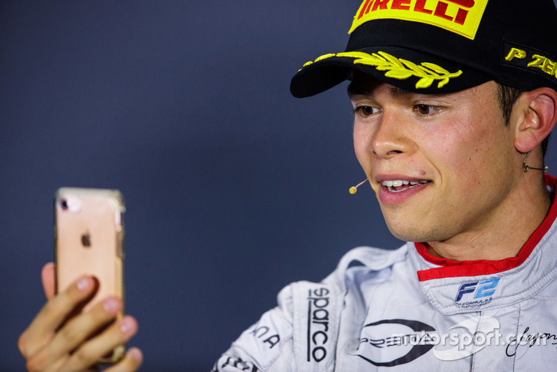 Conferencia de prensa : Nyck De Vries, PREMA Racing