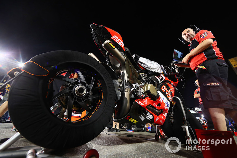 Marco Melandri, Aruba.it Racing-Ducati SBK Team bike