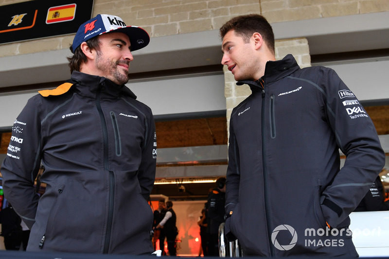 Fernando Alonso, McLaren y Stoffel Vandoorne, McLaren