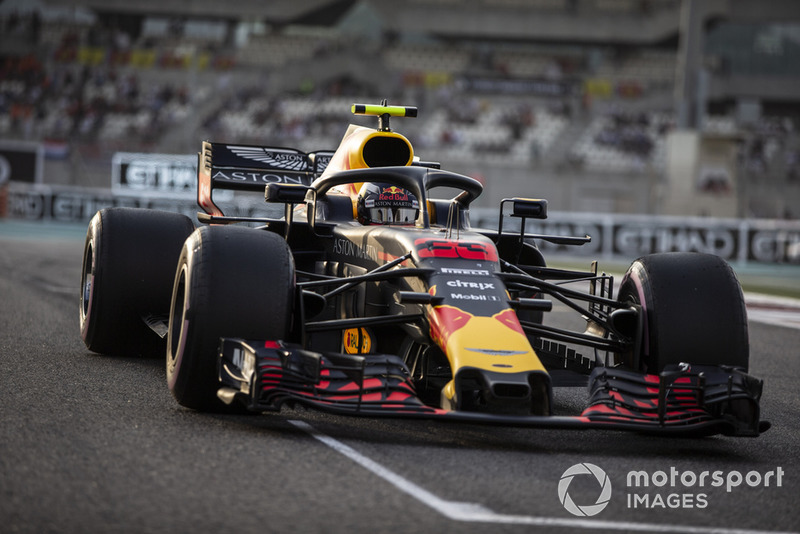 Max Verstappen, Red Bull Racing RB14 on the grid 