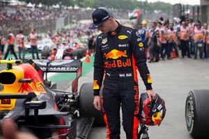 Max Verstappen, Red Bull Racing dans le Parc Fermé