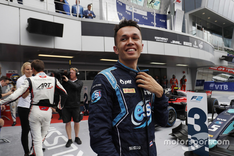 Tercero Alexander Albon, DAMS