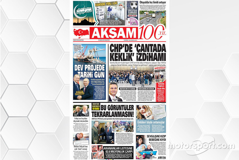 19 Kasım 2018 - Can Öncü haberini gazeteler nasıl gördü?