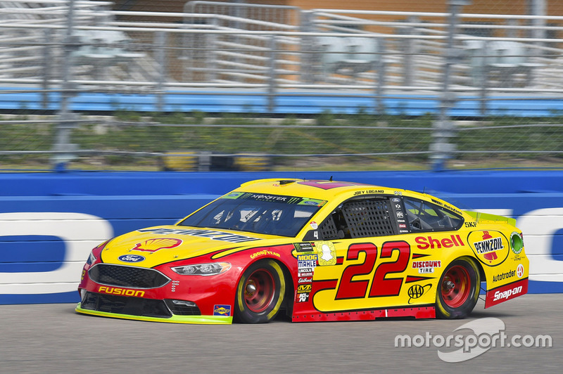 Joey Logano, Team Penske, Ford Fusion Shell Pennzoil