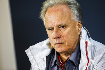 Gene Haas, propriétaire, Haas F1, en conférence de presse