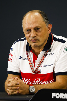 Frederic Vasseur, Team Principal, Sauber, en conférence de presse