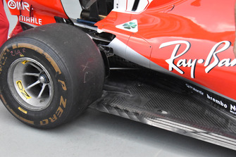 Днище Ferrari SF71H